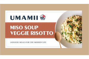 Umamii Dashi  Soup Veggie Risotto (Miso Flavor)　